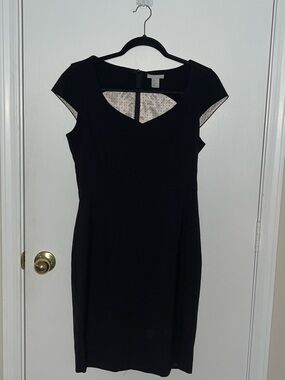 h&m plumeti chiffon dress Women's White Plumeti Dress